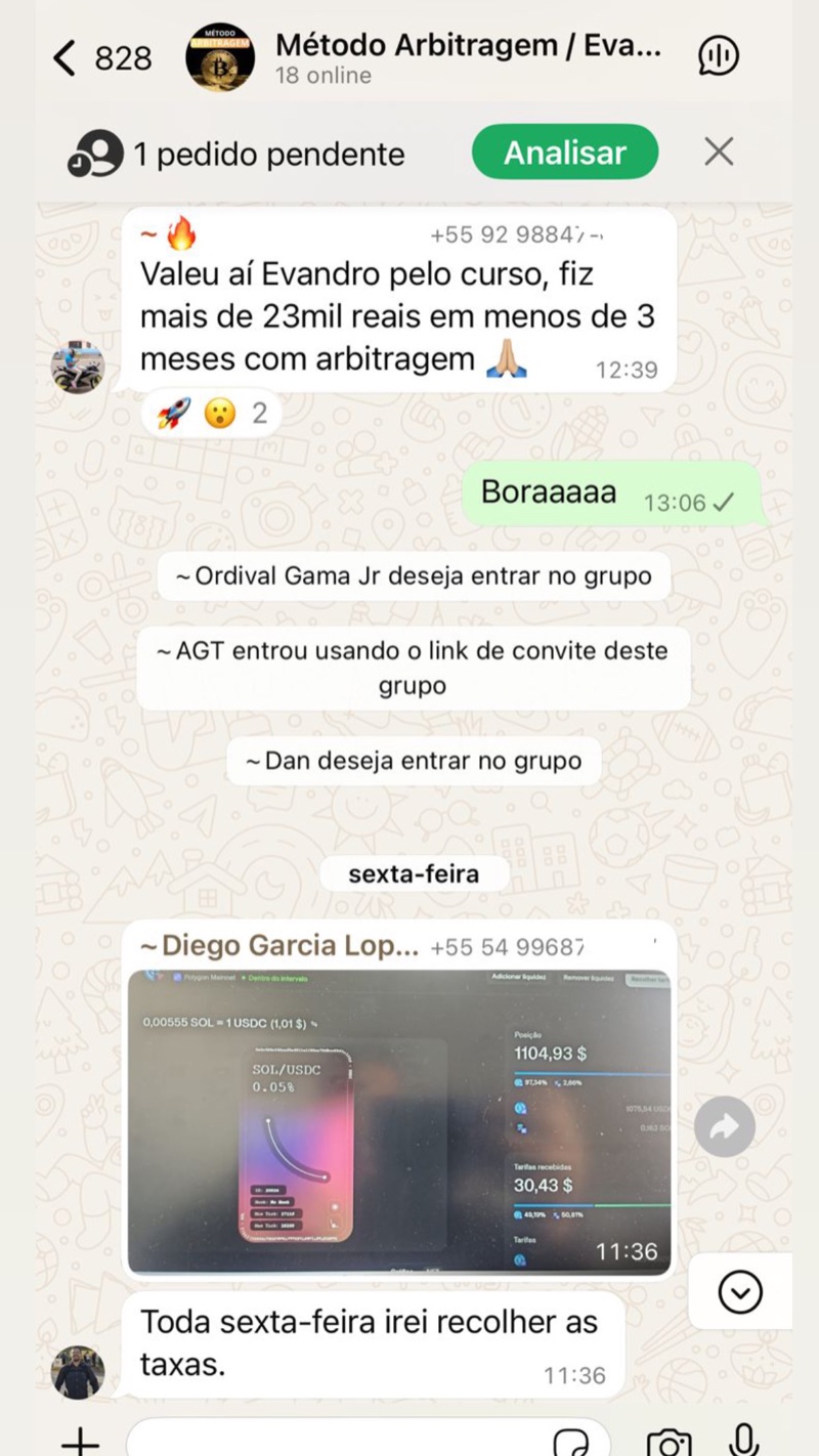 Aluno fez R$ 23 mil em 3 meses