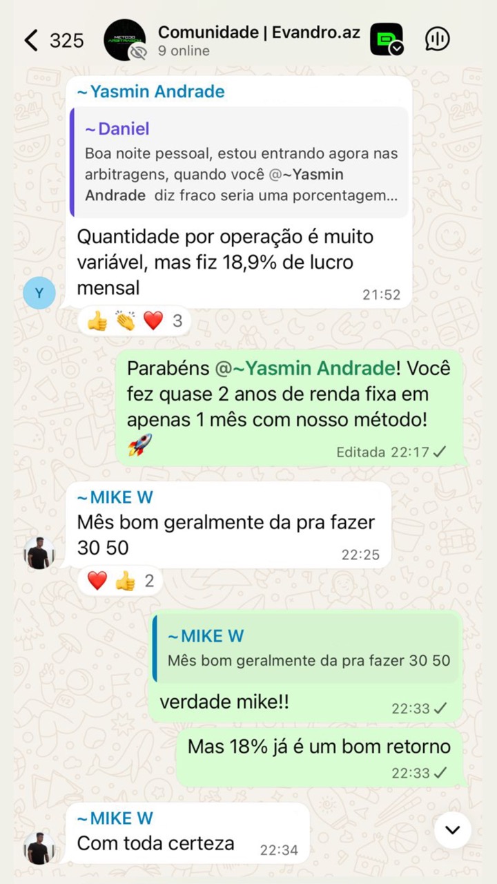 Depoimento de aluna sobre arbitragem na comunidade